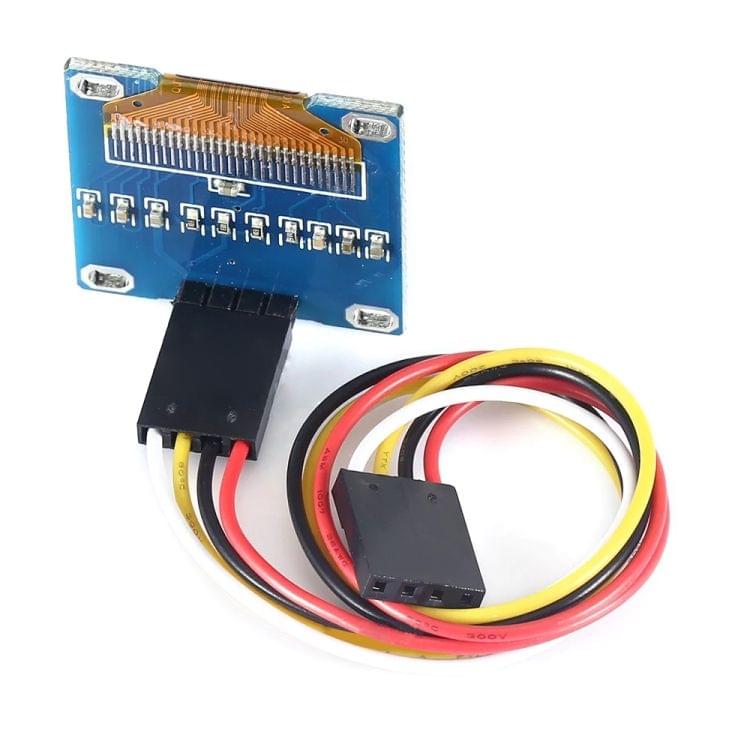 Landa Tianrui LDTR - WG0120 0.96 inch 128x64 Resolution I2C Interface OLED Display Module for Arduino, Screen Display Font Color: Blue
