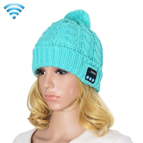 My-Call Bluetooth Headset Beanie Knitted Warm Winter Hat for iPhone 6 & 6s / iPhone 5 & 5S / iPhone 4 & 4S and Other Bluetooth Devices(Blue)