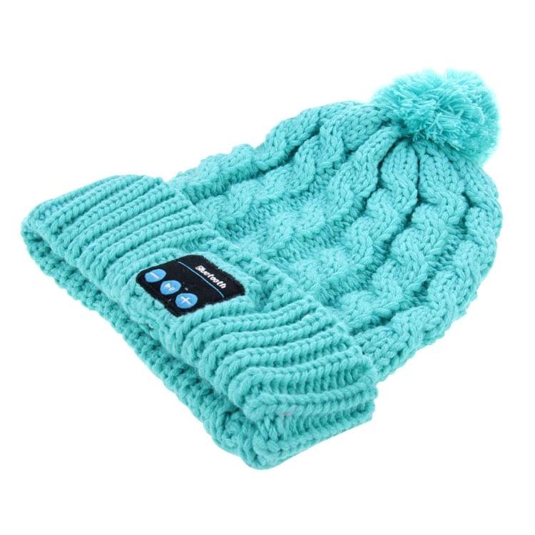 My-Call Bluetooth Headset Beanie Knitted Warm Winter Hat for iPhone 6 & 6s / iPhone 5 & 5S / iPhone 4 & 4S and Other Bluetooth Devices(Blue)