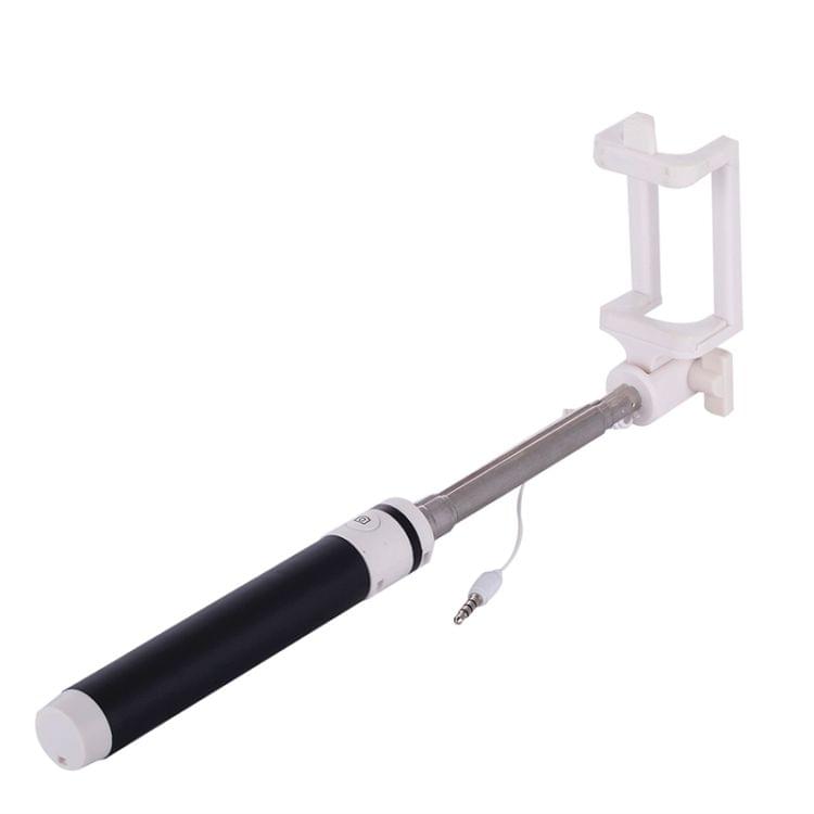 Portable Wire Controlled Macarons Selfie Stick Monopod Folding Extendable Pocket Handheld Holder