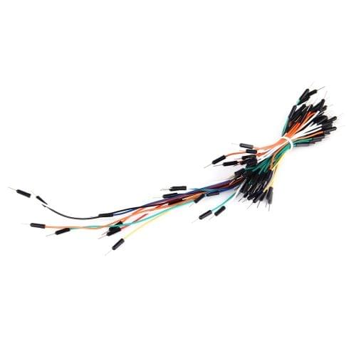Breadboard Jumper Wires for Electronic DIY (65-Cable Pack)