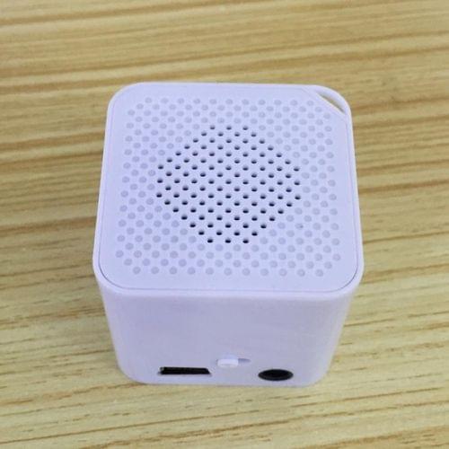 Portable MP3 Player Mini Sport Music Player Walkman, Support USB Micro SD TF Card(White)