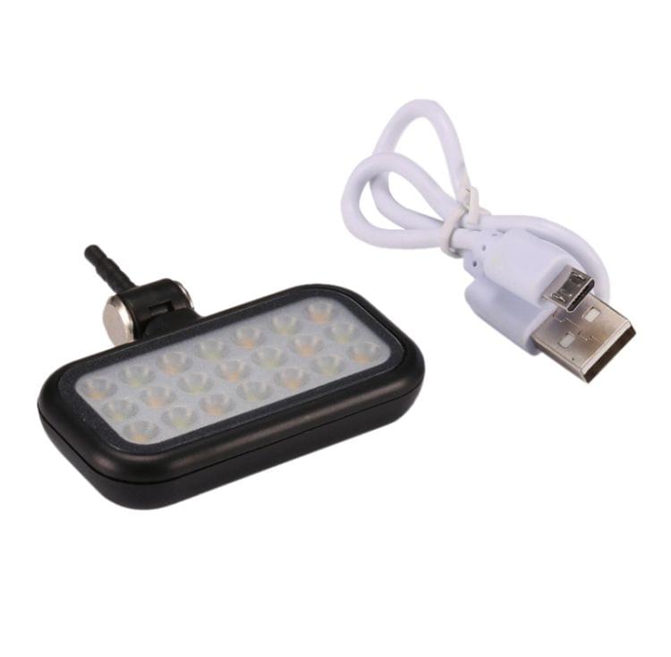 3.5mm Universal Night Using Selfie 21 LED Flash Light
