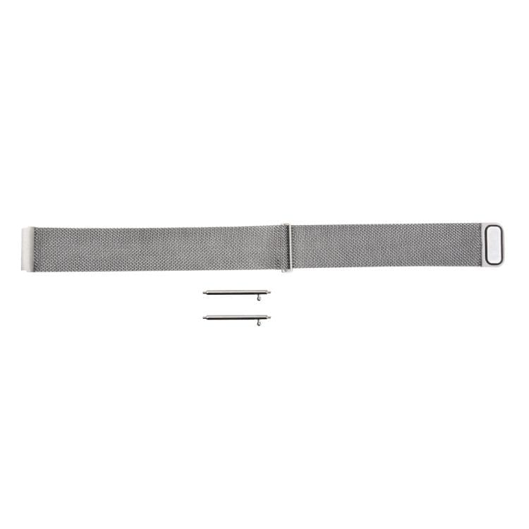 For Samsung Gear S2 Classic / S2  Watch Loop Magnetic Closure Clasp Stainless Steel Watchband(Silver)