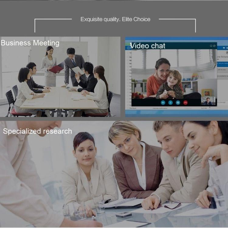 Yanmai SF-950 120 Degree Rotation Head 3.5mm Jack Studio Stereo Recording Microphone, Cable Length: 1.3m