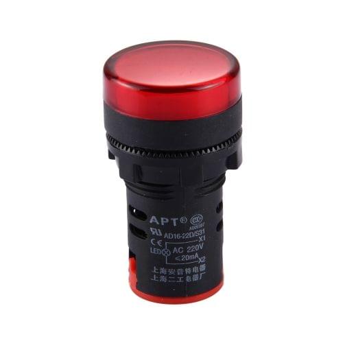 AD16-22D / S 22mm LED Signal Indicator Light Lamp(Red)