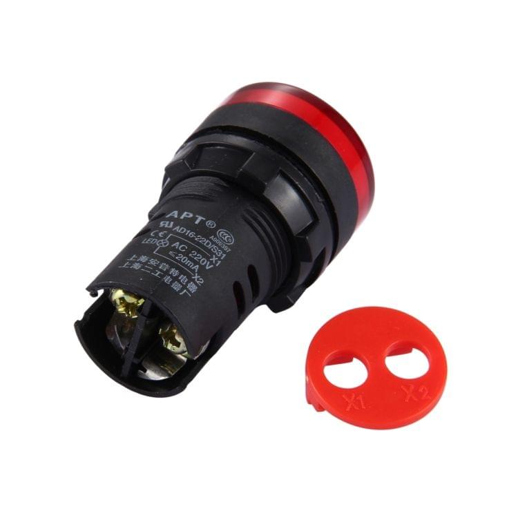 AD16-22D / S 22mm LED Signal Indicator Light Lamp(Red)