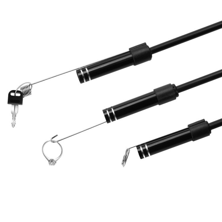 USB-C / Type-C Endoscope Waterproof Snake Tube Inspection Camera with 8 LED & USB Adapter, Length: 3m, Lens Diameter: 8mm