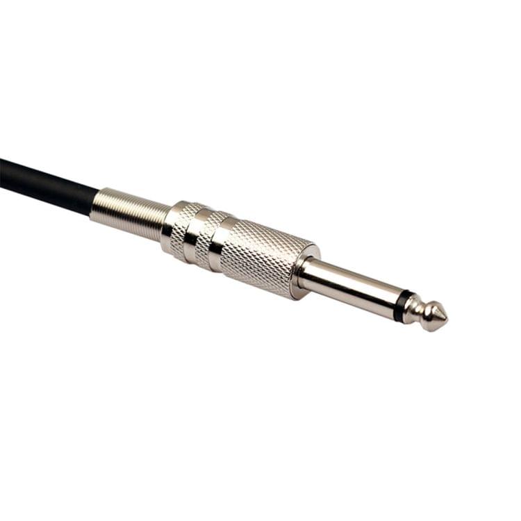 1.8m XLR 3-Pin Female to 1/4 inch (6.35mm) Mono Shielded Microphone Mic Cable
