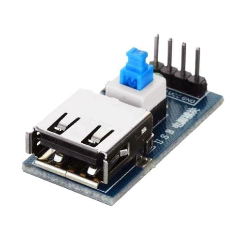 LDTR - B0005 USB Power Converter Module for Arduino Lovers - Blue