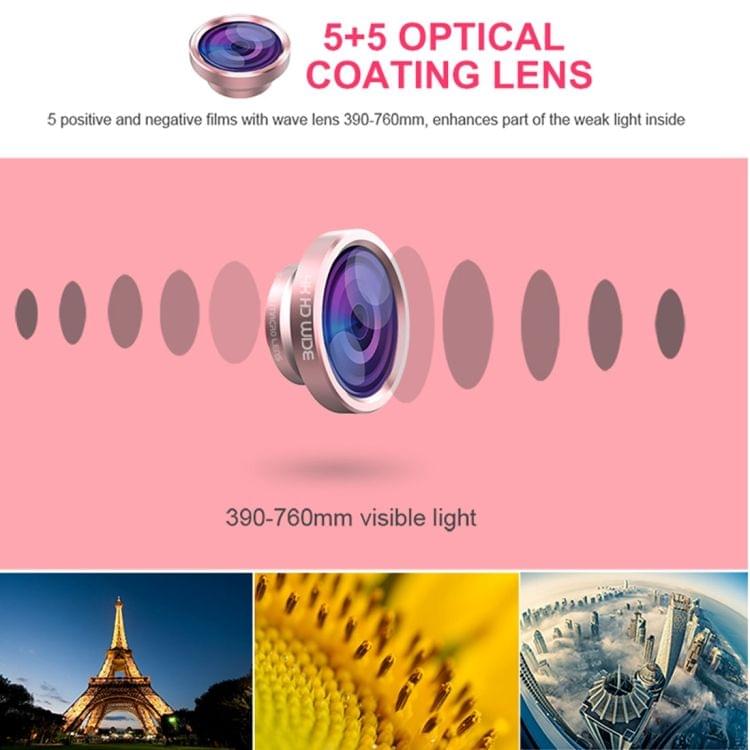 Circular HD Wide Angle 4 Levels of Brightness 7-Led Beauty Clip Selfie Fill Light