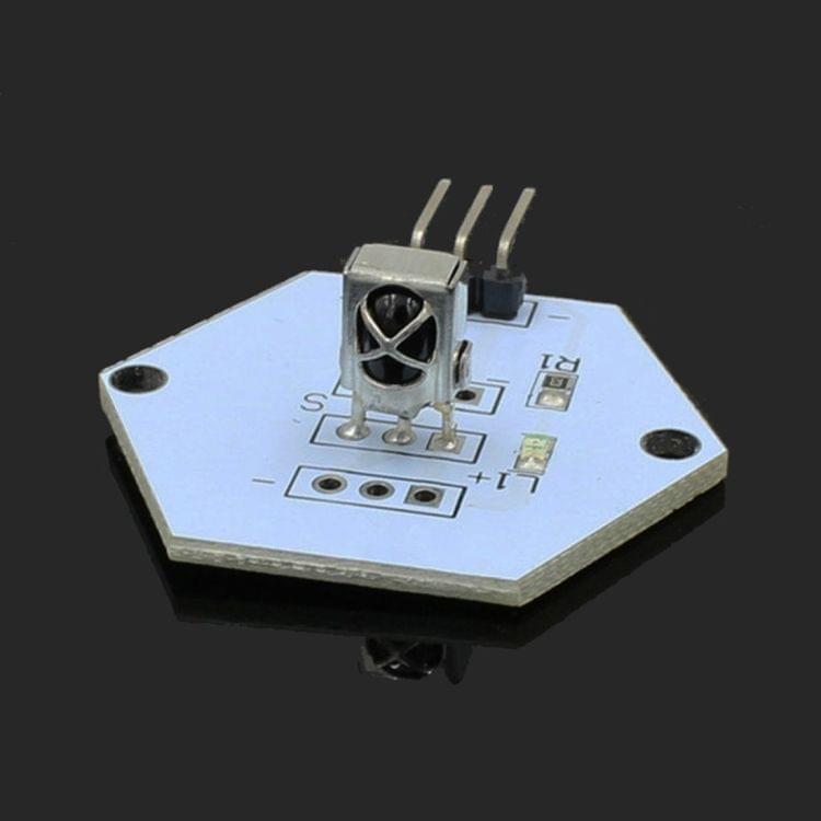 LDTR - 0019 IR Digital Receiver Module DC 5V Receiving for Arduino  -  White