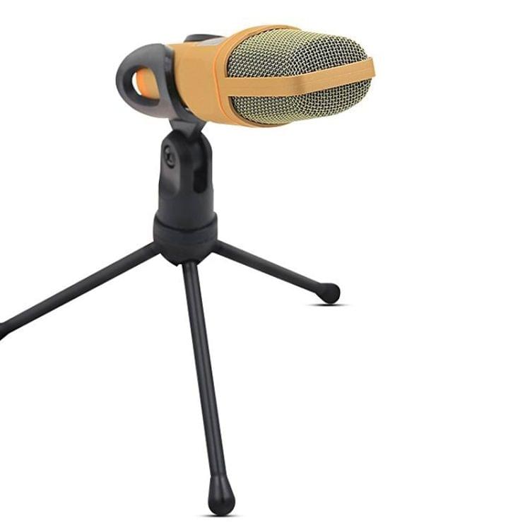 Yanmai SF666 Professional Condenser Sound Recording Microphone with Tripod Holder, Cable Length: 1.3m