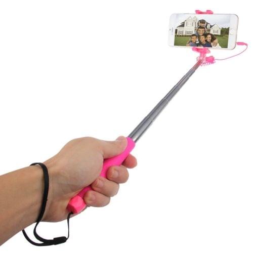 HAWEEL Mini Multifunction Wire Controlled Extendable Selfie Stick Monopod
