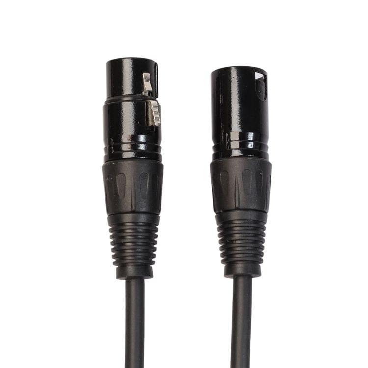 1.8m 3-Pin XLR Male to XLR Female MIC Shielded Cable Microphone Audio Cord