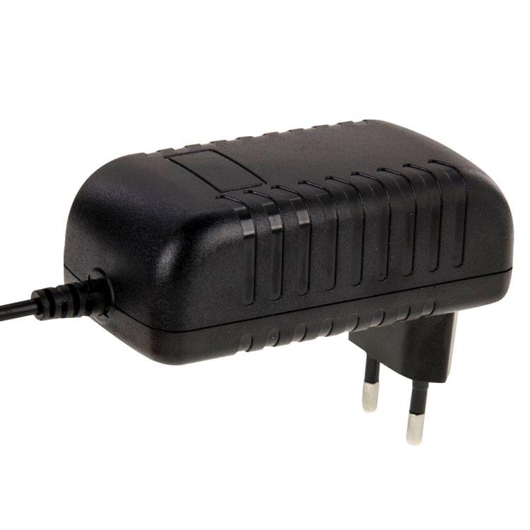EU Plug AC 100-240V to DC 24V 1.5A Power Adapter, Tips: 5.5 x 2.1mm, Cable Length: about 1.2m(Black)