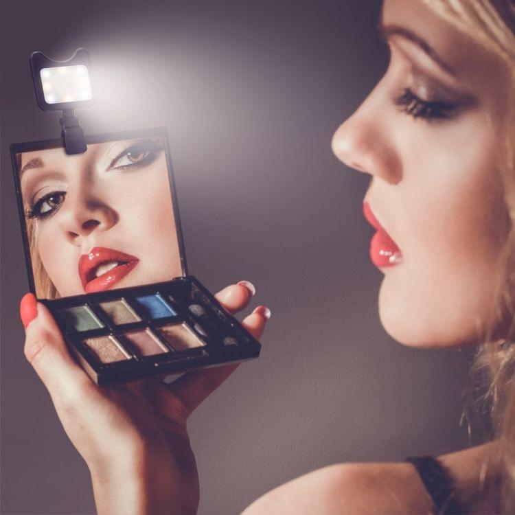 APEXEL APL-FL01 Universal Phone Camera Lens Selfie LED Fill Light with Clip