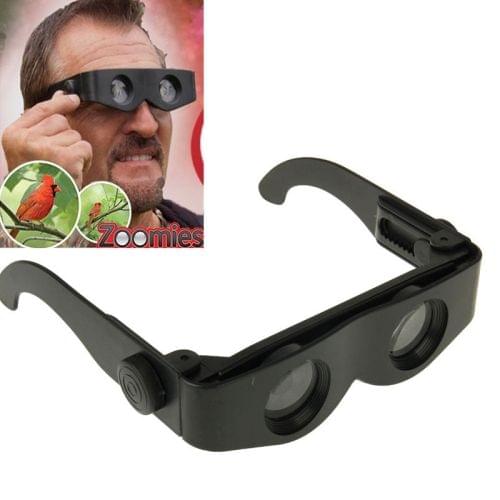 Zoomies 400% Magnification Magnifying Headband Magnifiers Glasses Telescope