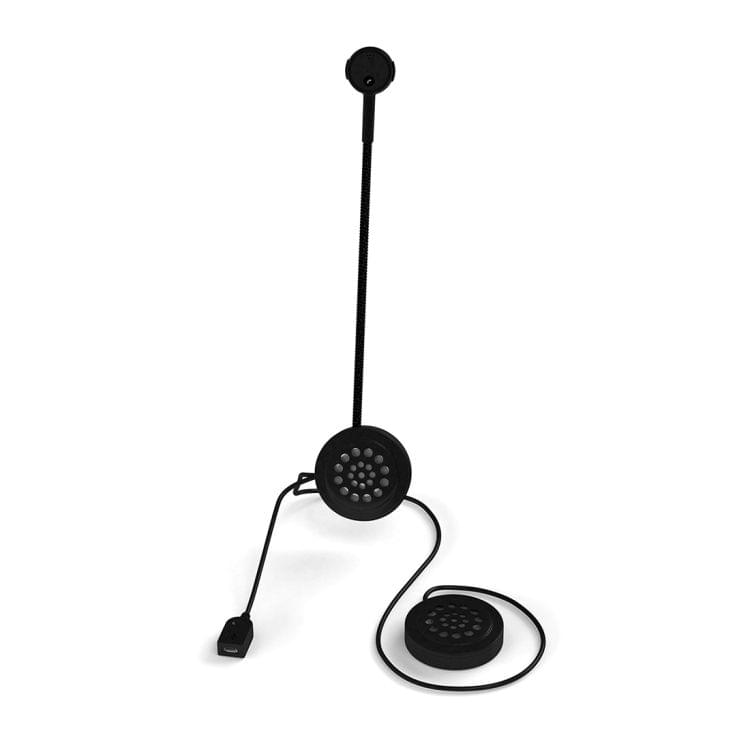 MH02 Bluetooth V4.0 Helmet Headset 5V for Motorcycle Driving with Anti-interference Microphone(Black)