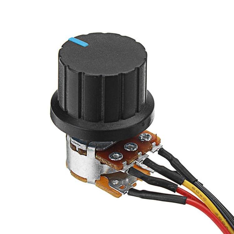 LDTR-WG0268 DC 9-55V 40A 2000W PWM DC Motor Pump Speed Regulator High Power Speed Controller (Green)