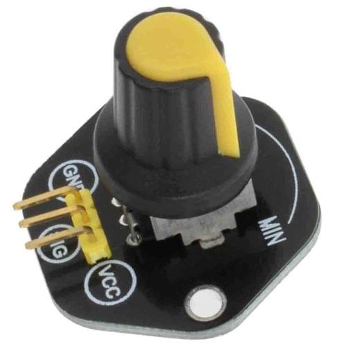 LandaTianrui LDTR-RM039 Rotary Angle Sensor Module Light / Volume Control for Arduino (Yellow)