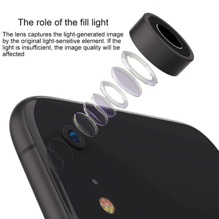 Benks L24 Mobile Phone Selfie Fill-in Light Holder for Live Broadcast (White)