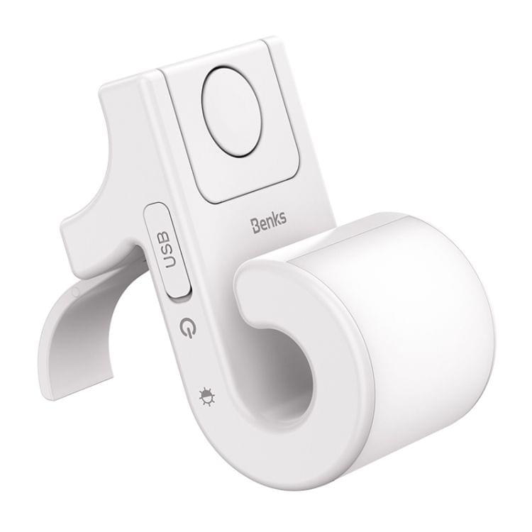 Benks L24 Mobile Phone Selfie Fill-in Light Holder for Live Broadcast (White)