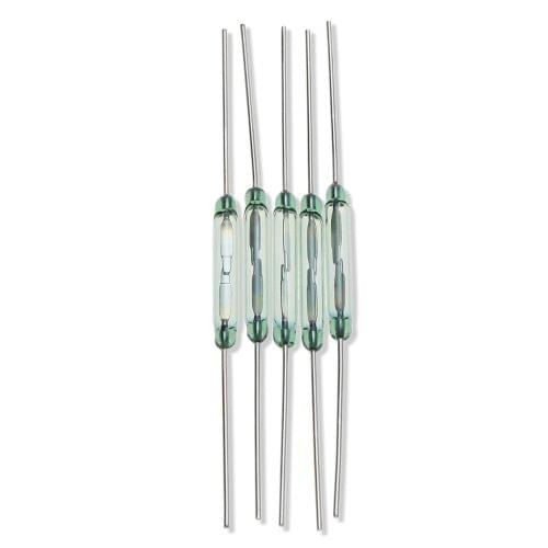 5 PCS 1.8 x 10mm Magnetic Reed Switch for DIY Project