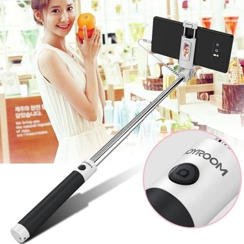 JOYROOM ZB14 Hand Grip Monopod Wired Control Telescoping Selfie Stick(Black)