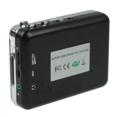 Tape to PC Super USB Cassette to MP3 Converter Capture Audio Music Player