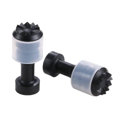 2 PCS CNC Metal Remote Controller Joystick Rocker Thumb Stick for DJI Mavic Air Drone(Black)