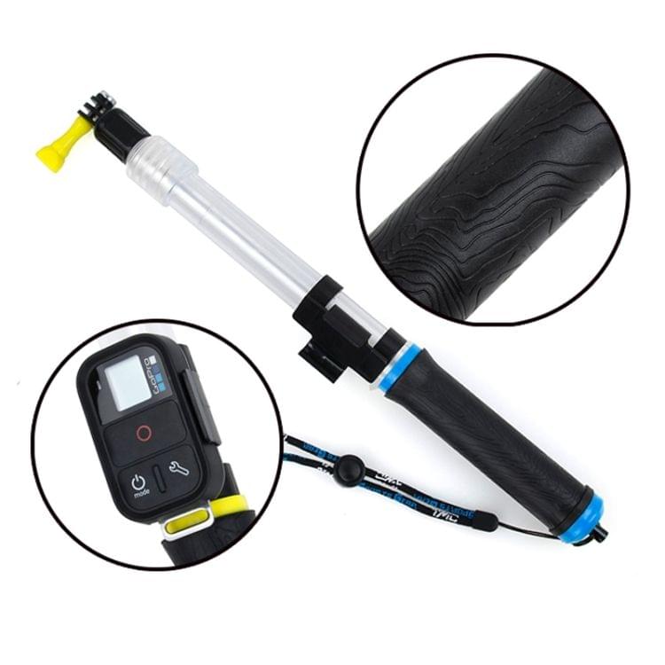 TMC GT3 14-24 inch Floating Extension Pole for GoPro Hero4 / 3+ / 3, SJ4000, Xiaomi Yi Sport Camera(Blue)