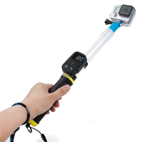TMC GT3 14-24 inch Floating Extension Pole for GoPro Hero4 / 3+ / 3, SJ4000, Xiaomi Yi Sport Camera(Yellow)
