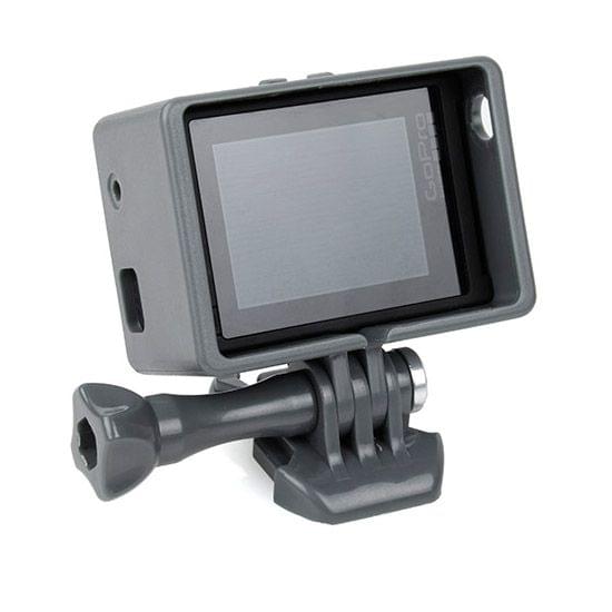 TMC BacPac Frame Mount Housing Case for GoPro HERO4 /3+ /3(Grey)