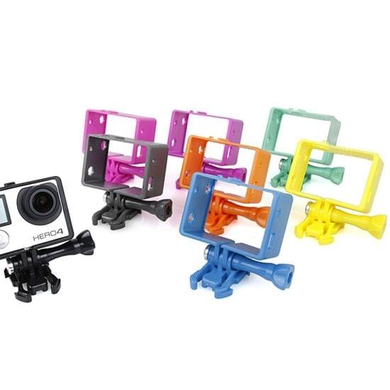 TMC BacPac Frame Mount Housing Case for GoPro HERO4 /3+ /3(Grey)