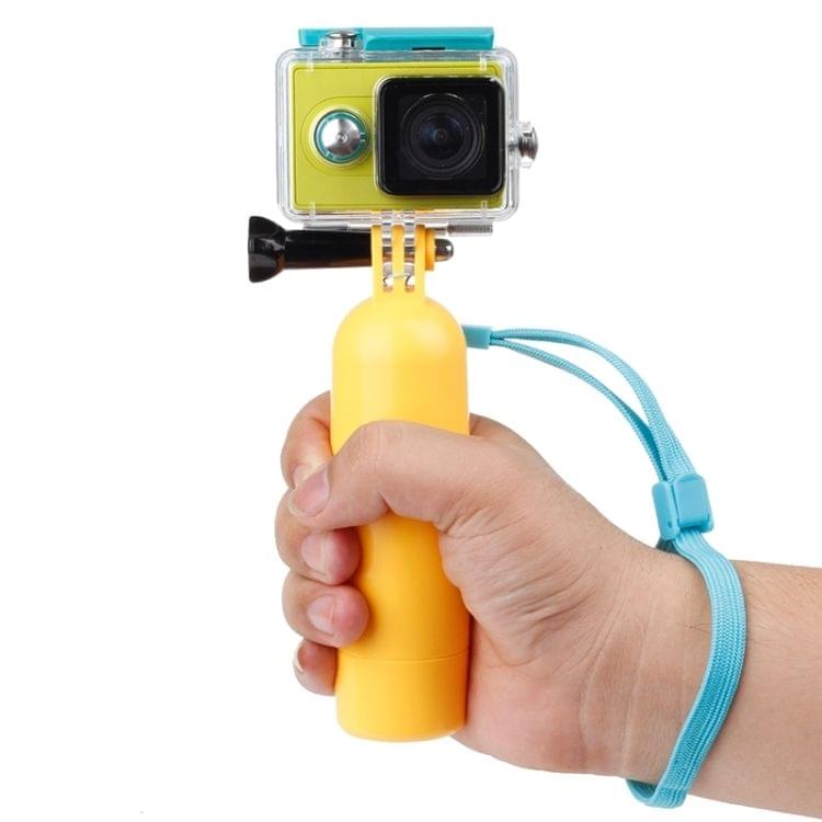 Flat-Bottomed Solid Color Bobber Floating Hand Grip / Buoyancy Rods for Xiaomi Yi Sport Camera