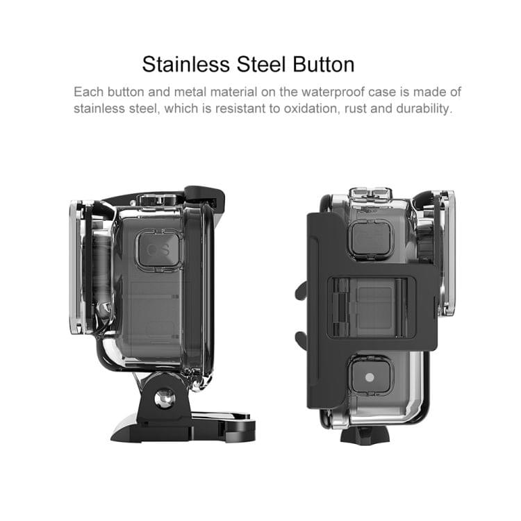 PULUZ 61m Underwater Waterproof Housing Diving Case for DJI Osmo Acition, with Buckle Basic Mount & Screw\t    \t\t        \t
                        \t
    \t\t\t\t    \t\t\t\t ()