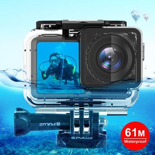 PULUZ 61m Underwater Waterproof Housing Diving Case for DJI Osmo Acition, with Buckle Basic Mount & Screw\t    \t\t        \t
                        \t
    \t\t\t\t    \t\t\t\t ()