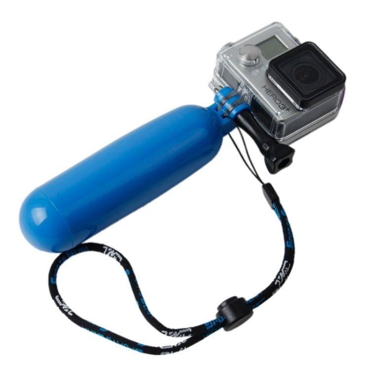 TMC Bobber Floating Hand Grip for GoPro  NEW HERO /HERO6   /5 /5 Session /4 Session /4 /3+ /3 /2 /1, Xiaoyi and Other Action Cameras(Blue)