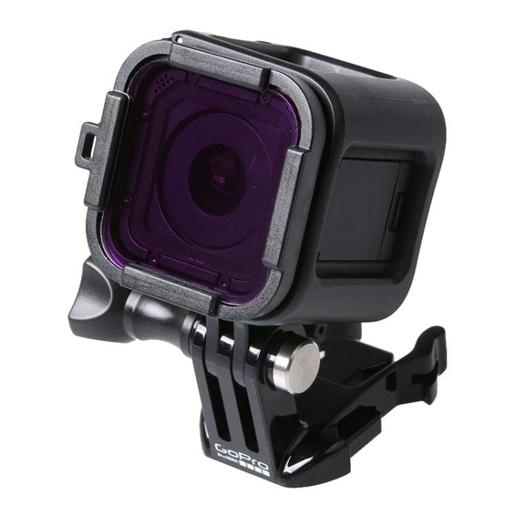 Standard Housing Diving Filter for GoPro HERO5 Session /4 Session(Purple)