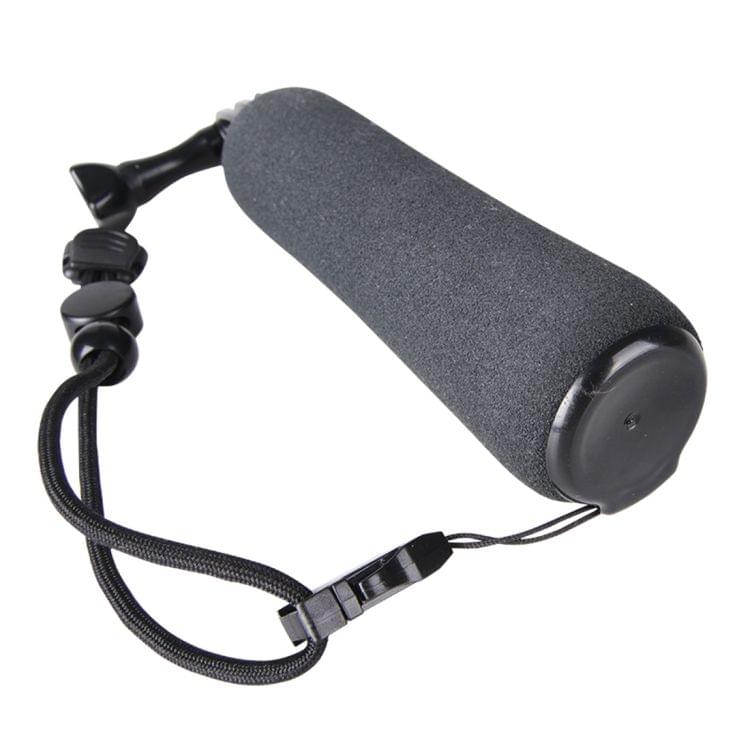 Bobber Floating Handle Grip with Adjustable Anti-lost Strap for GoPro  NEW HERO /HERO6   /5 /5 Session /4 Session /4 /3+ /3 /2 /1, Xiaoyi and Other Action Cameras(Black)