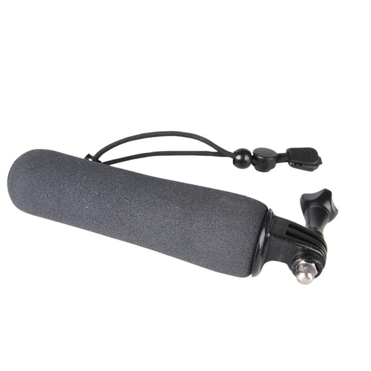 Bobber Floating Handle Grip with Adjustable Anti-lost Strap for GoPro  NEW HERO /HERO6   /5 /5 Session /4 Session /4 /3+ /3 /2 /1, Xiaoyi and Other Action Cameras(Black)