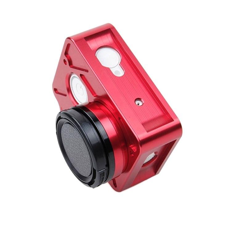 TMC HR327 CNC Aluminum Alloy Protective Case for Xiaomi Yi Action Camera(Red)