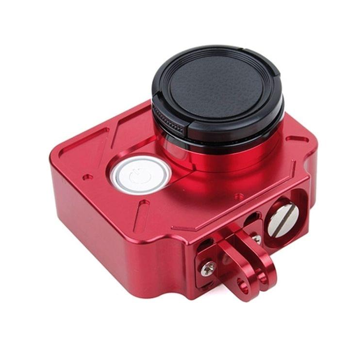 TMC HR327 CNC Aluminum Alloy Protective Case for Xiaomi Yi Action Camera(Red)