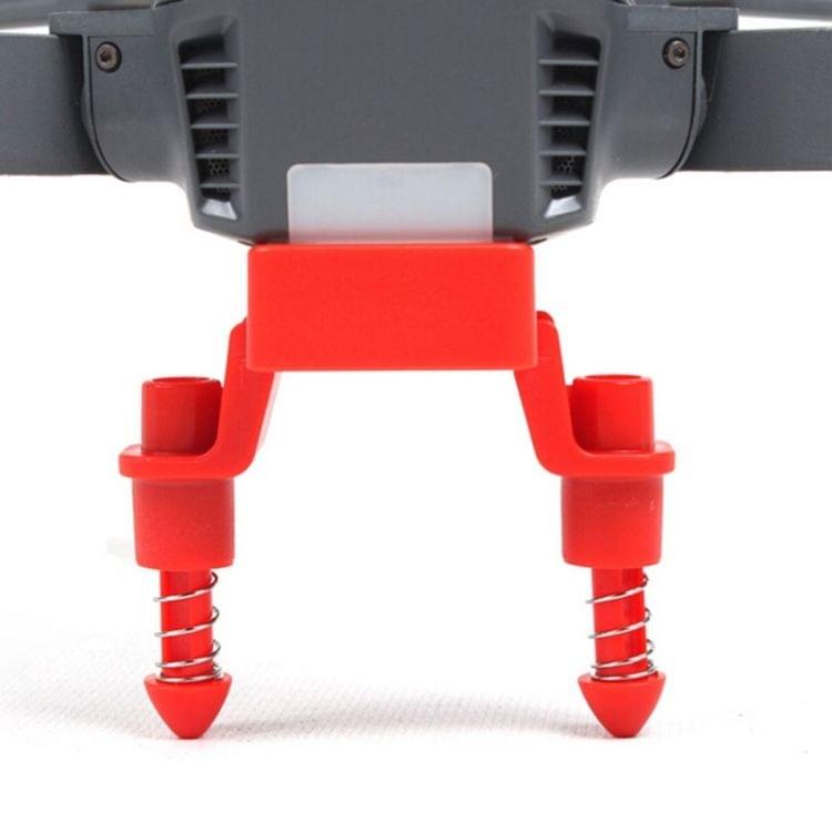 Landing Gear Stabilizer Height Extender Damping Landing Skid Feet Bracket Protector for DJI Mavic Pro (Red)
