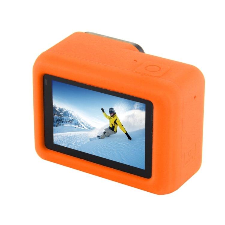Silicone Protective Case with Lens Cover for GoPro HERO7 Black /7 White / 7 Silver /6 /5(Orange)