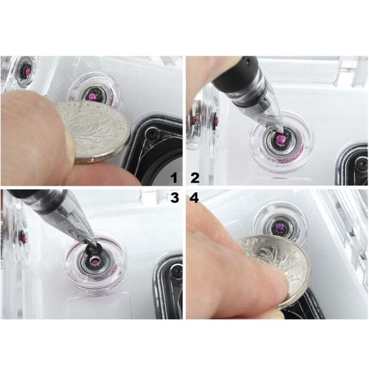 3 PCS TMC Aluminum Anodized Color Button Set for GoPro Hero 3+(Black)
