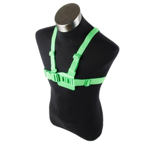 TMC HR47 Chest Belt for GoPro  NEW HERO /HERO6   /5 /5 Session /4 Session /4 /3+ /3 /2 /1, Xiaoyi and Other Action Cameras(Green)