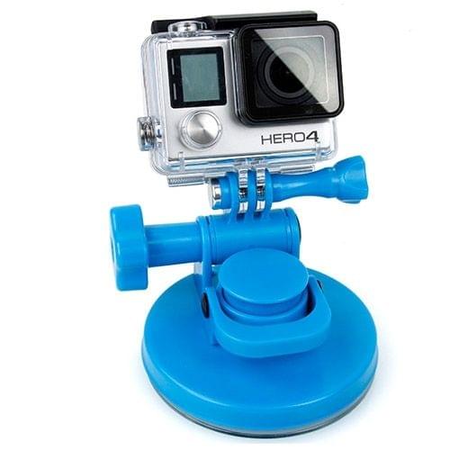TMC Car Suction Cup Mount + Tripod Adapter + Handle Screw for GoPro  NEW HERO /HERO6   /5 /5 Session /4 Session /4 /3+ /3 /2 /1, Xiaoyi and Other Action Cameras(Blue)