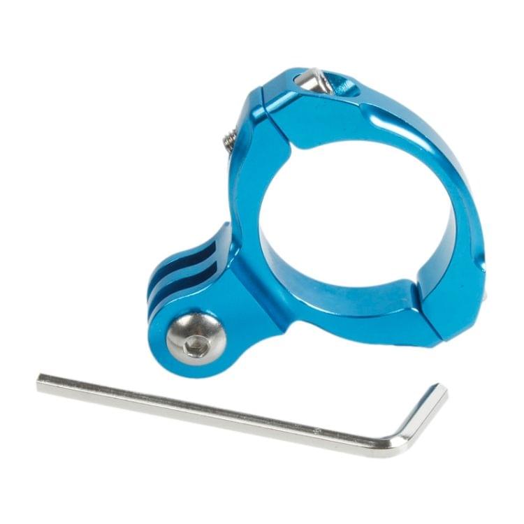 TMC HR87 Bike Aluminum Handle Bar Standard Mount for GoPro HERO6 /5 /5 Session /4 Session /4 /3+ /3 /2 /1, Xiaoyi and Other Action Cameras, Internal Diameter: 31.8mm(Blue)